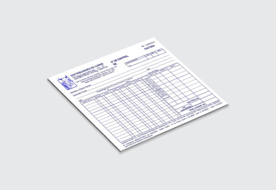 Factura / Forma Libre - Papelería - Distribuidora de Carne Rescarne, C.A.