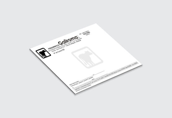 Factura / Forma Libre - Papelería - Frigorífico Galiroma, C.A.