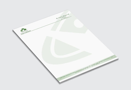 Hoja membretada - Papelería - Clinica Vista California, C.A.