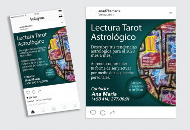 Publicación Instagram - Tarot astrológico - Ana María