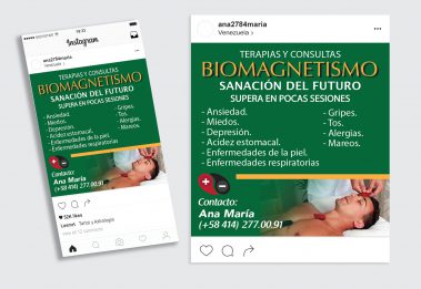 Publicación Instagram - Biomagnetismo - Ana María
