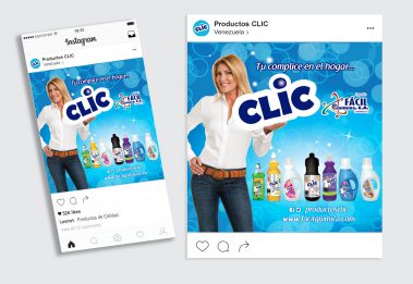 Publicación Instagram - Publicidad - Productos CLIC