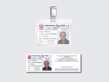 Carnet - Impresora Tres AAA