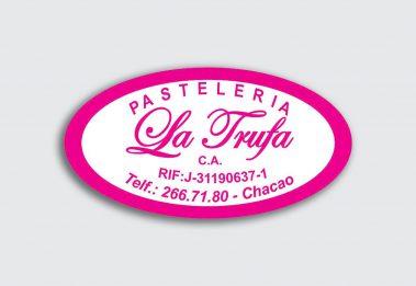 Etiqueta - Pastelería la Trufa