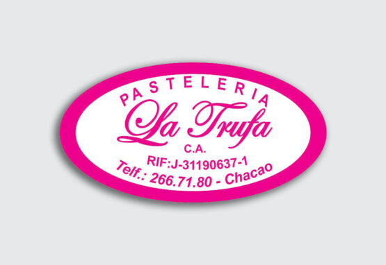 Etiqueta - Pastelería la Trufa