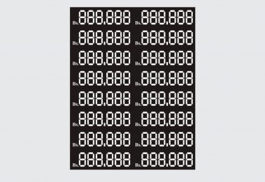 Etiqueta de precios - Negra - Leemrt