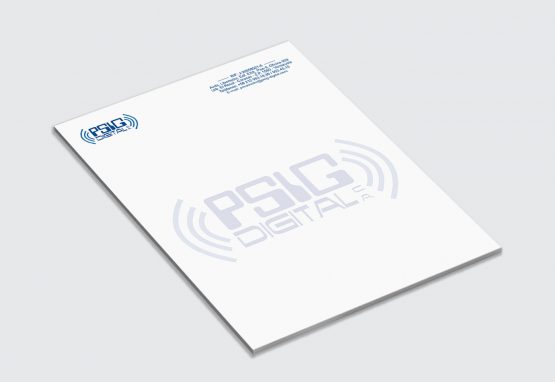 Hoja membretada - Papelería - PSIG Digital, C.A.