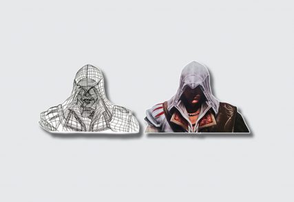 Malla- Illustrator - Assassins Creed Ezio - Leemrt