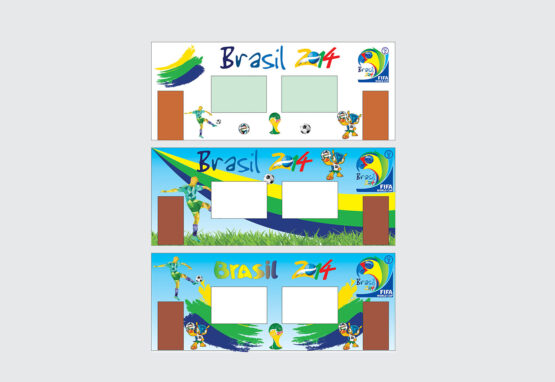 Fachada Vinilo - Mural - Brasil 2014