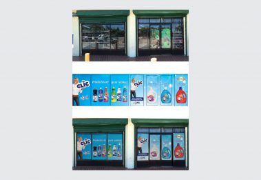 Fachada Vinilo - Mural - Productos CLIC