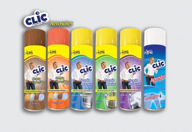 Etiqueta - Aerosoles - Productos Clic
