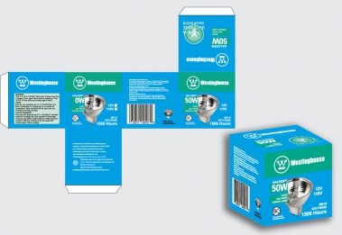 Diseño de empaque - 50w - Westinghouse