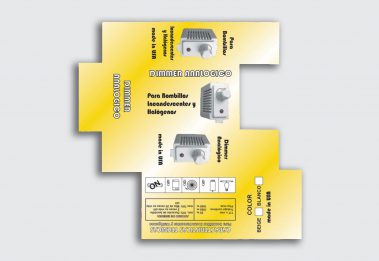 Diseño de empaque - Dimmer Analógico