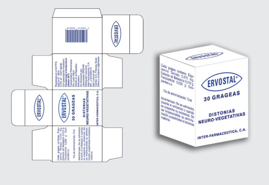 Diseño de empaque - Ervostal