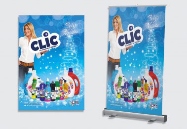 Pendón / Afiche - Navidad - Productos CLIC