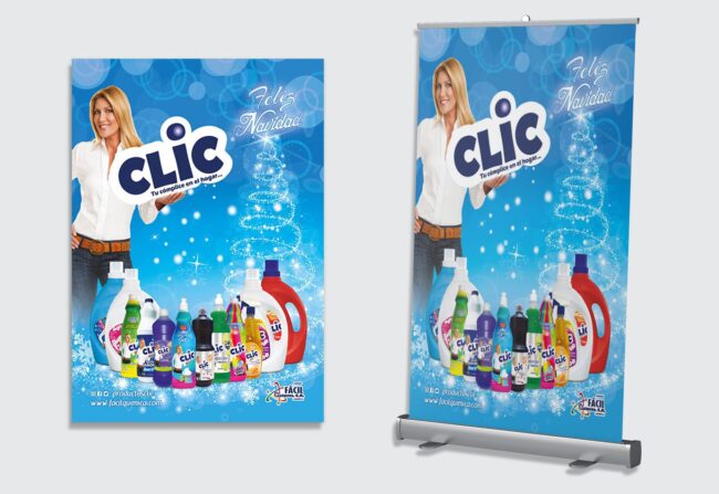 Pendón / Afiche - Navidad - Productos CLIC