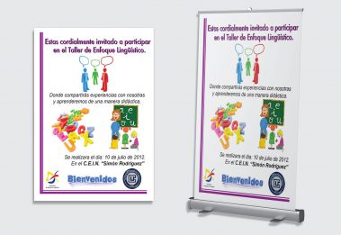 Afiche / Pendones - Taller Lingüístico