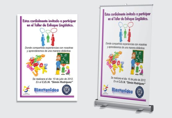 Afiche / Pendones - Taller Lingüístico
