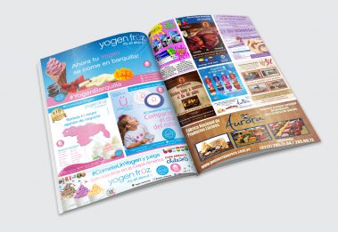 Publicidad - impresos - Yogen Fruz y varios