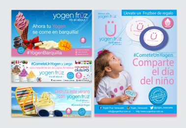 Publicidad - impresos - Yogen Fruz