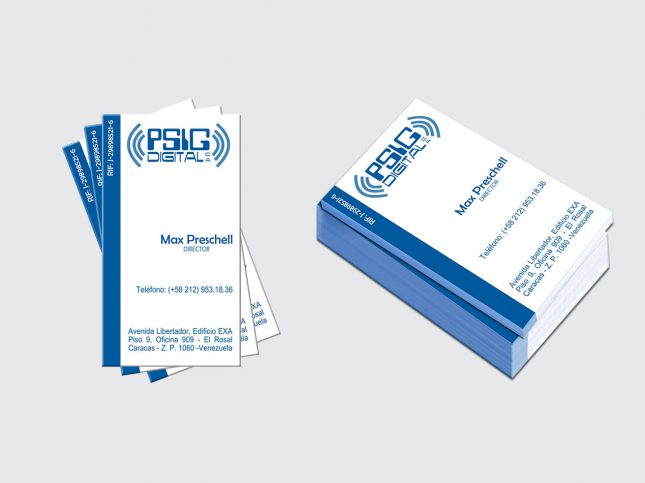 Tarjeta de presentación - PSIG Digital