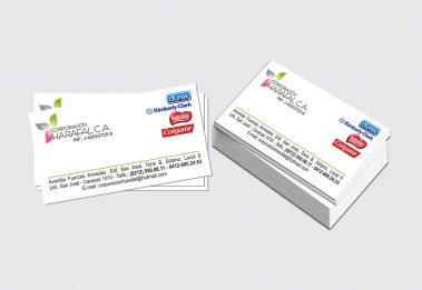 Tarjeta de presentación - Corporación Harafal, C.A.